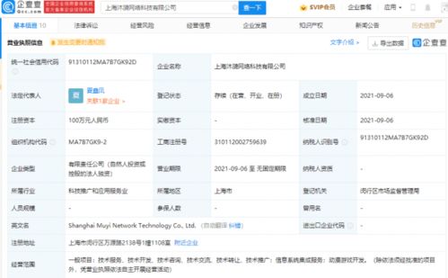 字节跳动关联公司再拓业务版图，新设公司聚焦动漫游戏开发与信息系统集成